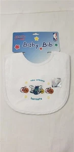 New Orleans Hornets Logo Baby Bib Infant NBA Basketball Team Licensed Product - Picture 1 of 2