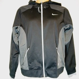 Chaqueta ligera con capucha para hombre Nike Therma-Fit negra talla grande VER DESCRIPCIÓN - Imagen 1 de 12
