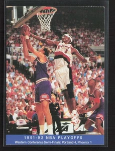 1992-93 Franz Portland Trail Blazers #3 1991-92 NBA Playoffs - Bild 1 von 2