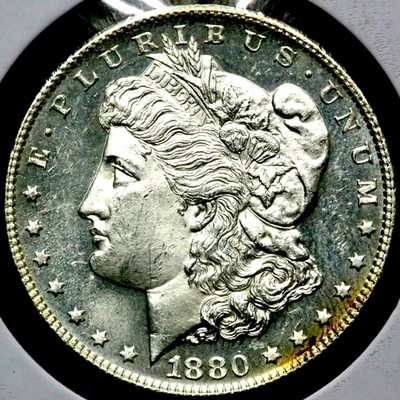 1880-S Morgan Silver One $1 Dollar PL Proof-Like  R1352 - Image 1 of 2