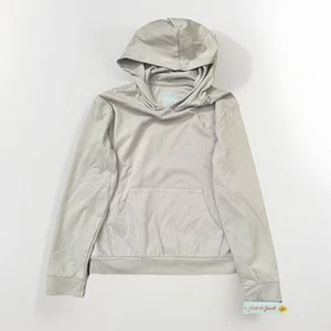 Cat & Jack Gray Girls Hoodie - Large (10/12) - runs small-more like girls size 8 - Picture 1 of 1