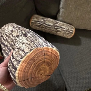 Dekokissen Rund 2 Stück Sofa Couch Schlafzimmer Wohnzimmer Kissen Deko Weich - Bild 1 von 5
