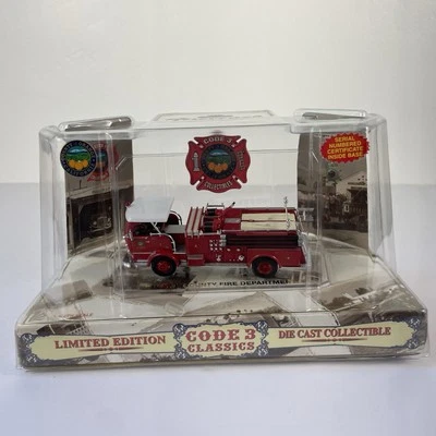 Code 3 Classics LA County Fire Department Fire Engine Limited Edition #12954 - Image 1 of 4