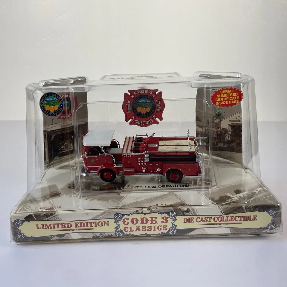 Code 3 Classics LA County Fire Department Fire Engine Limited Edition #12954 - Image 1 of 4