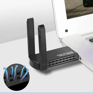 WiFi Receiver RTL8812BU USB External Antenna Dual Band 1300Mbps Wifi Adapter - Afbeelding 1 van 9