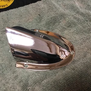 Small Nickel Plated Brass Boat  Vent 5” Long  - Foto 1 di 5