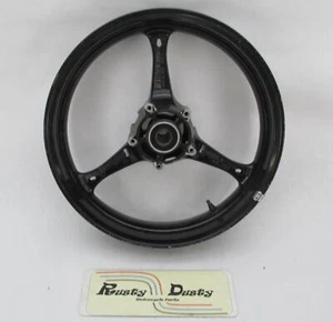Enkei Motorcycle Tri Spoke 3 Spoke 17x3.5" Black Front Wheel - Picture 1 of 12