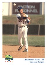 1992 Gastonia Rangers Classic/Best #17 Franklin Parra