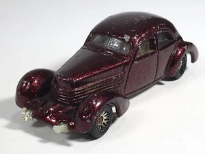 Hot Wheels 1936 '36 Cord Car Metalflake Burgundy Purple 1999 Malaysia HW Loose - Picture 1 of 5