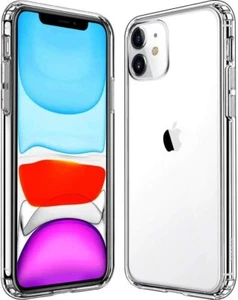 Clear Silicone Transparent Rubber Cover Case Apple iPhone 11 /11 Pro/ 11 Pro Max - Picture 1 of 6