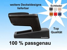 Echtleder Mittelarmlehne Leder für Fiat New Panda ab 2012 Armlehne