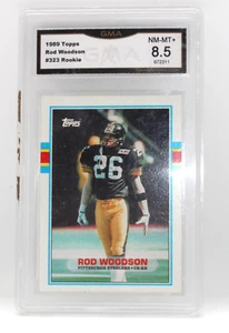 Topps 1989 Red Woodson #323 Rookie Football Karte - GMS Bewertung 8 - Bild 1 von 2