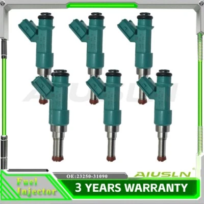 6x Fuel Injectors Fits For Lexus ES RX350 2010-2018 Toyota Avalon Sienna 3.5 V6 - Image 1 of 4