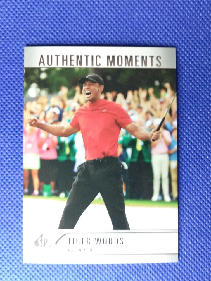Tiger Woods 2021 Upper Deck Sp Authentic Authentic Moments #65 *NorthernRoute* - Image 1 of 1
