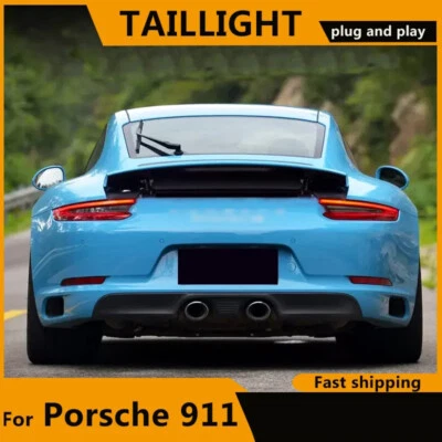 LED Rear Tail Light For Porsche 911 2012 2013 2014 2015 Dynamic Turn Signal Lamp - Imagem 1 de 4