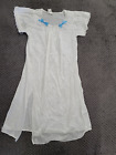 Vintage Nylon Dress Gown Sleeper Size 2T Toddler Girls