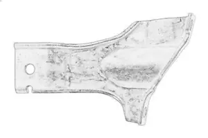 Catalytic converter support OE FIAT 1366121080 for BOXER Van 2.2 2006-2016 - Picture 1 of 8