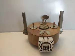 Industrial Robot Aquatic Creature 6" Diameter, Wood w/ Multiple Metal Elements - Picture 1 of 6
