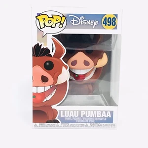 Funko Pop Disney The Lion King Luau Pumbaa 498 Vinyl Figure New Near Mint - Picture 1 of 7
