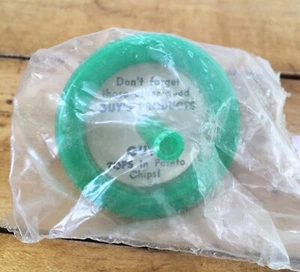 Vintage Guy’s Potato Chips Top Green Sealed In Bag - Picture 1 of 3