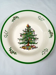 Spode Christmas Tree Rimmed Serving Bowl England 11 3/4'' - Picture 1 of 5