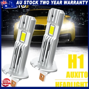 2X Auxito H1 Led Light Bulbs Headlight Globes High Beam Low White Bright Canbus - Picture 1 of 19