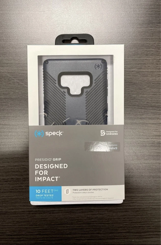 Speck Presidio Grip Galaxy Note 9 Eclipse azul e preto carbono - Imagem 1 de 1