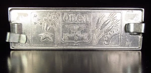 Vintage Russian Metal Chocolate Candy Mold Bear Imagery - Picture 1 of 10