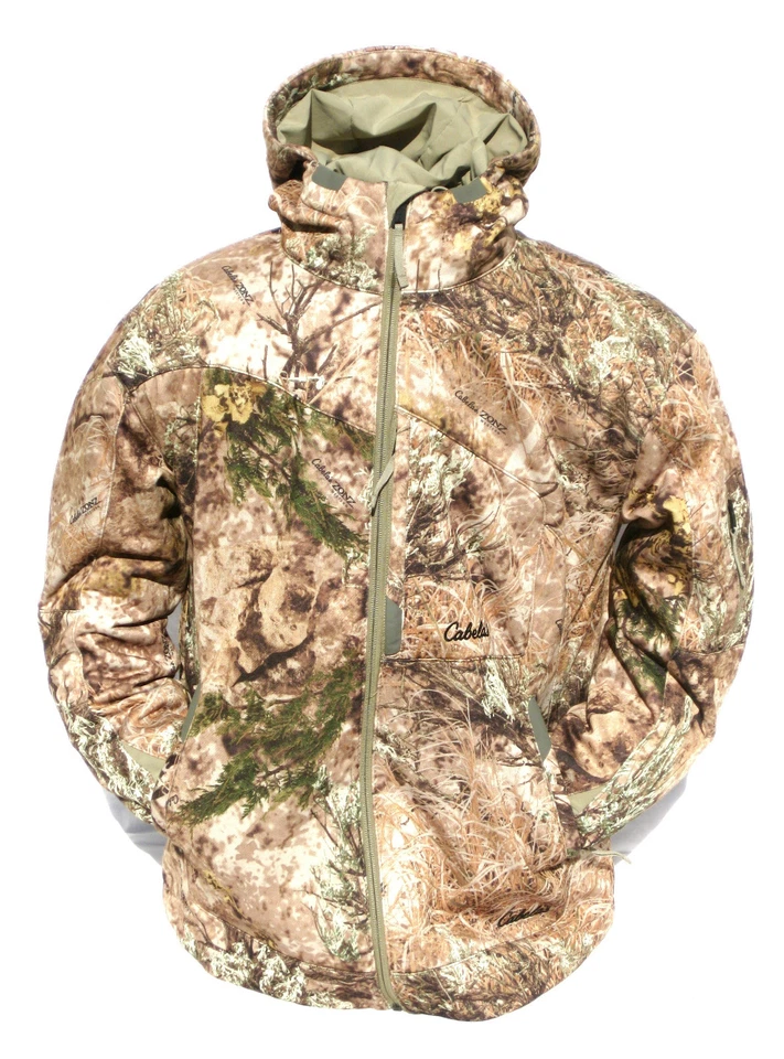 Cabela's Men's Western Zonz Woodlands Active Merino-Wool Windshear Hunting Parka - Image 1 of 4