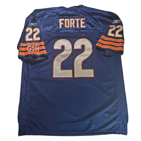 Chicago Bears Jersey Matt Forte #22 Reebok Onfield sz 56 (3XL) Sewn NWT Cover