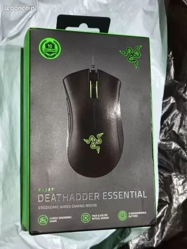 Razer DeathAdder Elite Souris de Jeu Optique USB - Noir - Photo 1/1