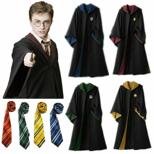 Adult Harry Potter Deluxe Ravenclaw Robe Costume  Harry potter robes,  Ravenclaw scarf, Harry potter