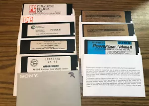 Computer Software Shareware Freeware Utilities -IBM MS-DOS WINDOWS 1980's VTG - Picture 1 of 3