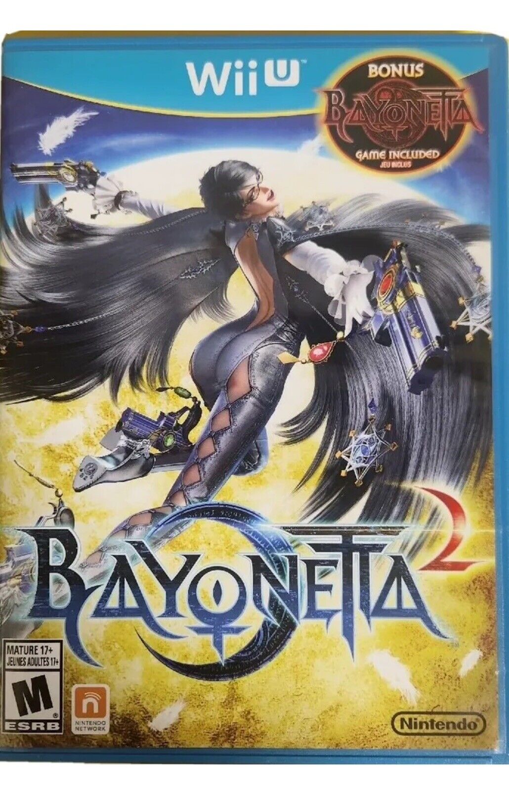 Bayonetta 2 Nintendo Wii U, 2014 Includes Bonus Bayontra 1 Tested Complete MINT