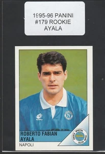 ROOKIE Sticker 179 Panini 1995-96 AYALA Napoli Argentina Assistant Coach RK1-30 - Picture 1 of 2