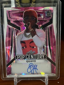 2023 Pop Century Quavo 1st Pop Century Auto Crystal Pink /8