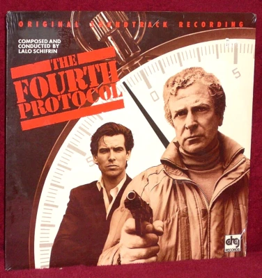 OST LP SEALED THE FOURTH PROTOCOL LALO SCHIFRIN 1987 DRG ORIG PRESS NOT CUTOUT - Image 1 of 2