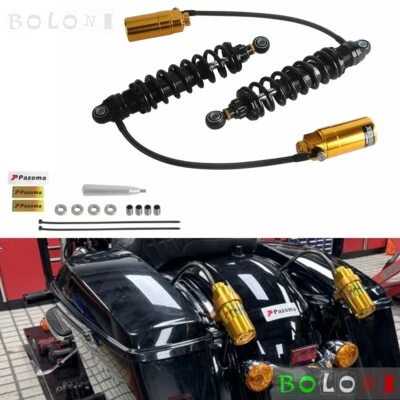 Kit de amortiguadores de suspensión trasera para Harley Street Glide FLHX FLHXS Road Glide 1990-24 Foto 1 de 4