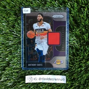 Anthony Davis 2019-20 Panini Prizm #SS-ADV JERSEY PATCH - Picture 1 of 2