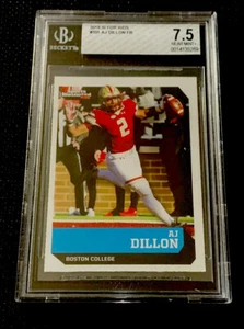 AJ Dillon ROOKIE GREEN BAY 2018 SI FOR KIDS LOW POP RARE BOSTON College BGS 7.5 - Picture 1 of 2