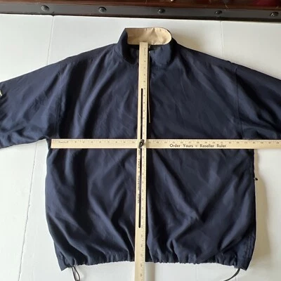 Ping Golf  1/4 Zip Windbreaker Pullover Men's Large Black Short Sleeve - Image 1 of 4