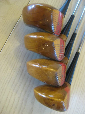 BEN HOGAN 1953 Conjunto Comemorativo MOTORISTA 1,3,4,5 EIXO ÁPICE RÍGIDO DE AÇO MADEIRA - Imagem 1 de 4