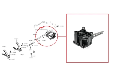 FOR MITSUBISHI L200 KL1T SERIES 5 2.4DiD 4WD ACTUATOR TRANSFER GEARSHIFT 2015+ - Image 1 of 3