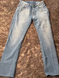 Our Legacy Hombre Jeans Vintage 1980-81 Talla 30x34 Ribete Cuero Trenzado - Imagen 1 de 12