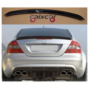 ALERON ALERÓN TRASERO MALETERO MERCEDES CLASE CLK W209 C209 NEGRO BRILLO SPOILER - Imagen 1 de 5