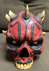 Jack Of The Dust Darth-Maul Skull Statue Handmade Art Sculpture Star Wars #003 - Picture 1 of 7