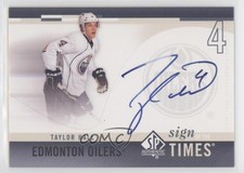 2010-11 SP Authentic Sign of the Times Taylor Hall #SOT-TH Rookie Auto RC