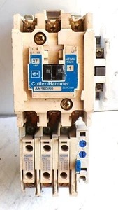 Cutler Hammer Starter AN16DN0 Sz1 120v Ser B1 w/ C306GN3 OverloadRelay C320KGSN3 - Picture 1 of 10