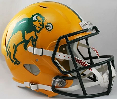 North Dakota State Bison NCAA SPEED Riddell Full Size Replica Football Helmet Cover
