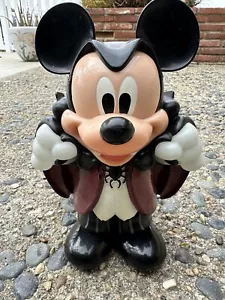 Vintage Mickey Mouse Vampir Kostüm Kunststoff Antik Sammlerstücke - Bild 1 von 16